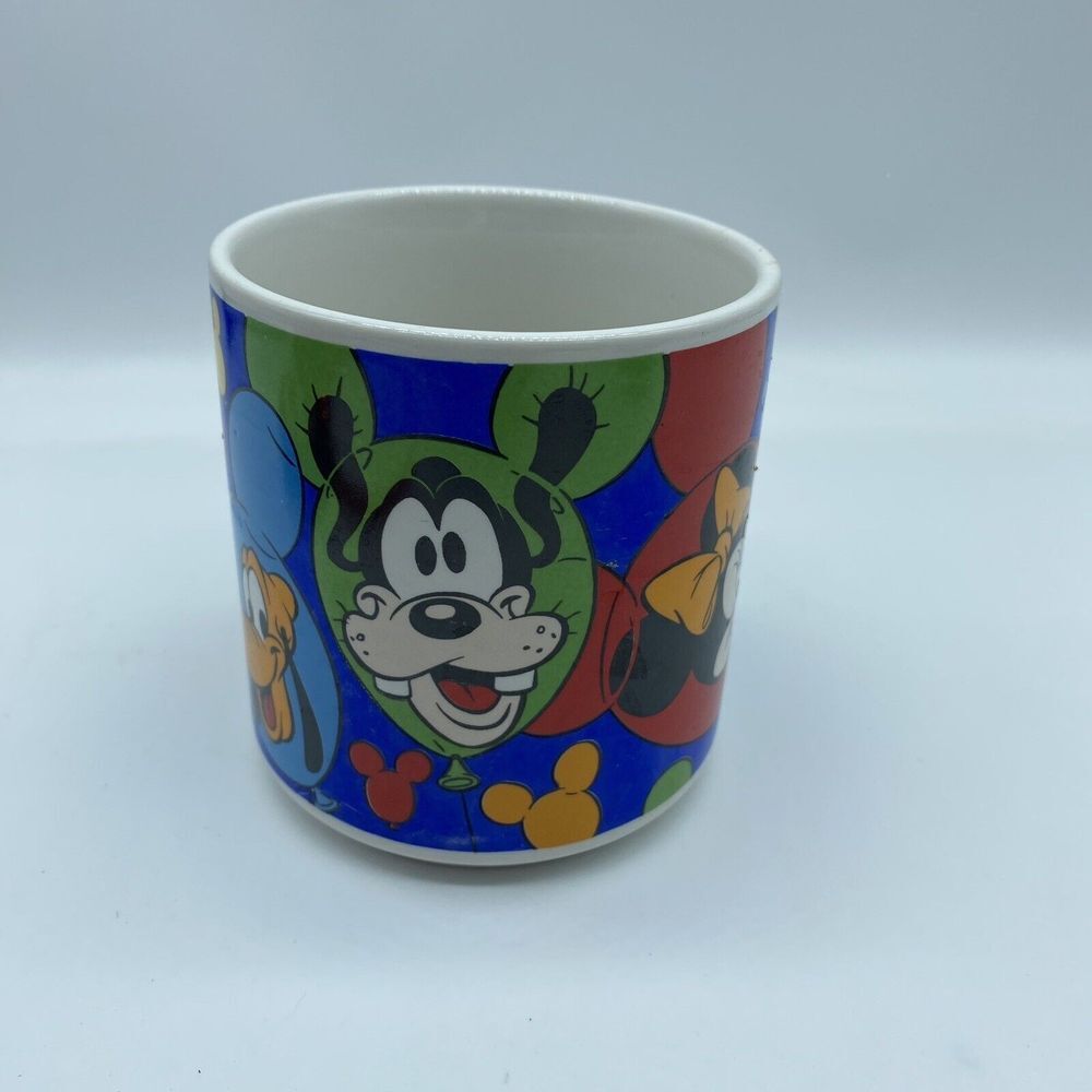 Disney Characters Coffee Mug Pluto Donald Goofy Minnie & Mickey